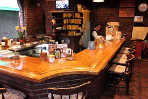 コーヒー&ハンバーガー 萩 店内