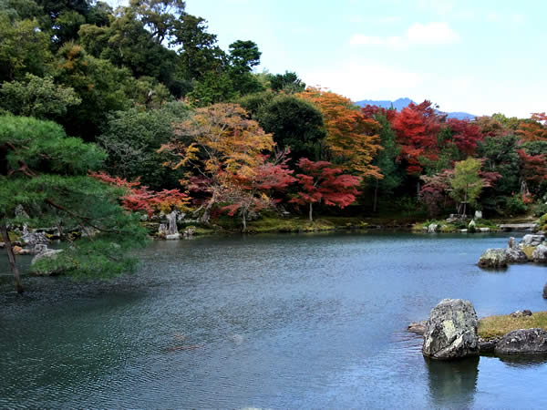 天龍寺の紅葉