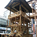 祇園祭・鉾建て4