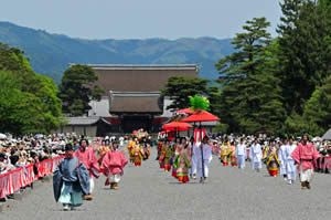 葵祭行列の写真