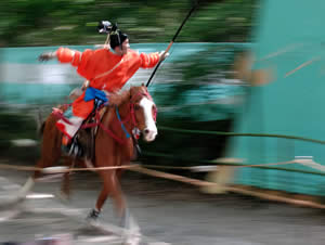 流鏑馬神事の写真