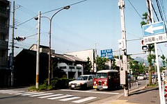 北山通の北山橋の写真