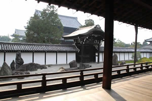 東福寺の庭園の写真