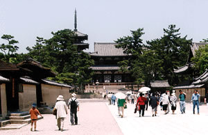 法隆寺の写真