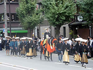 徳川城使上洛列