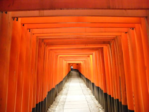 千本鳥居の写真