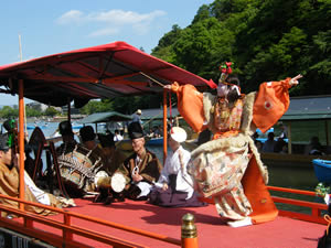 三船祭の写真