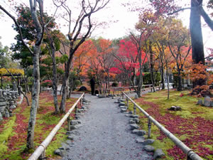 化野念仏寺の紅葉2