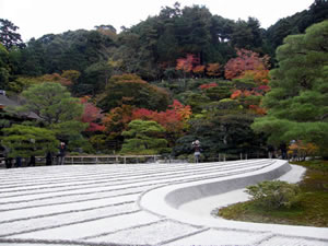 銀閣寺の紅葉2